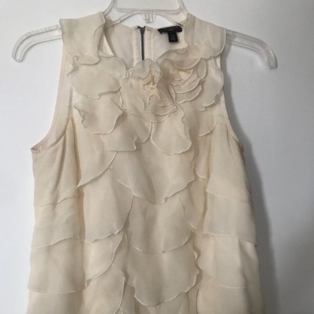 Ann Taylor Floral Petal Top